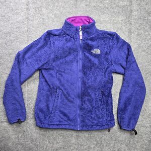 The North Face Jacket Womens Medium Purple High‎ Pile Fleece Full Zip Sherpa